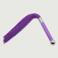 Mini Flogger cu detalii metalice și margini subțiri - Violet