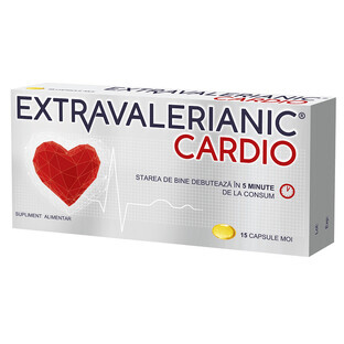 Extravalerianic CARDIO, 15 Kapseln, Biofarm