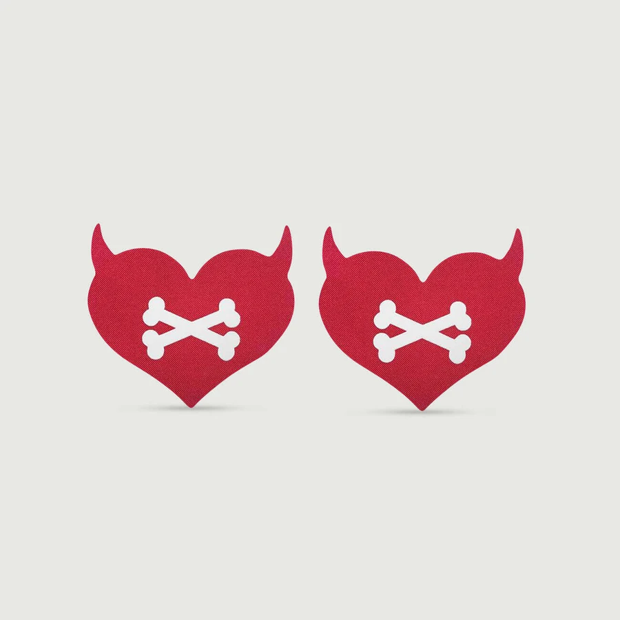 Capac de unică folosință pentru mamelon Devil Heart
