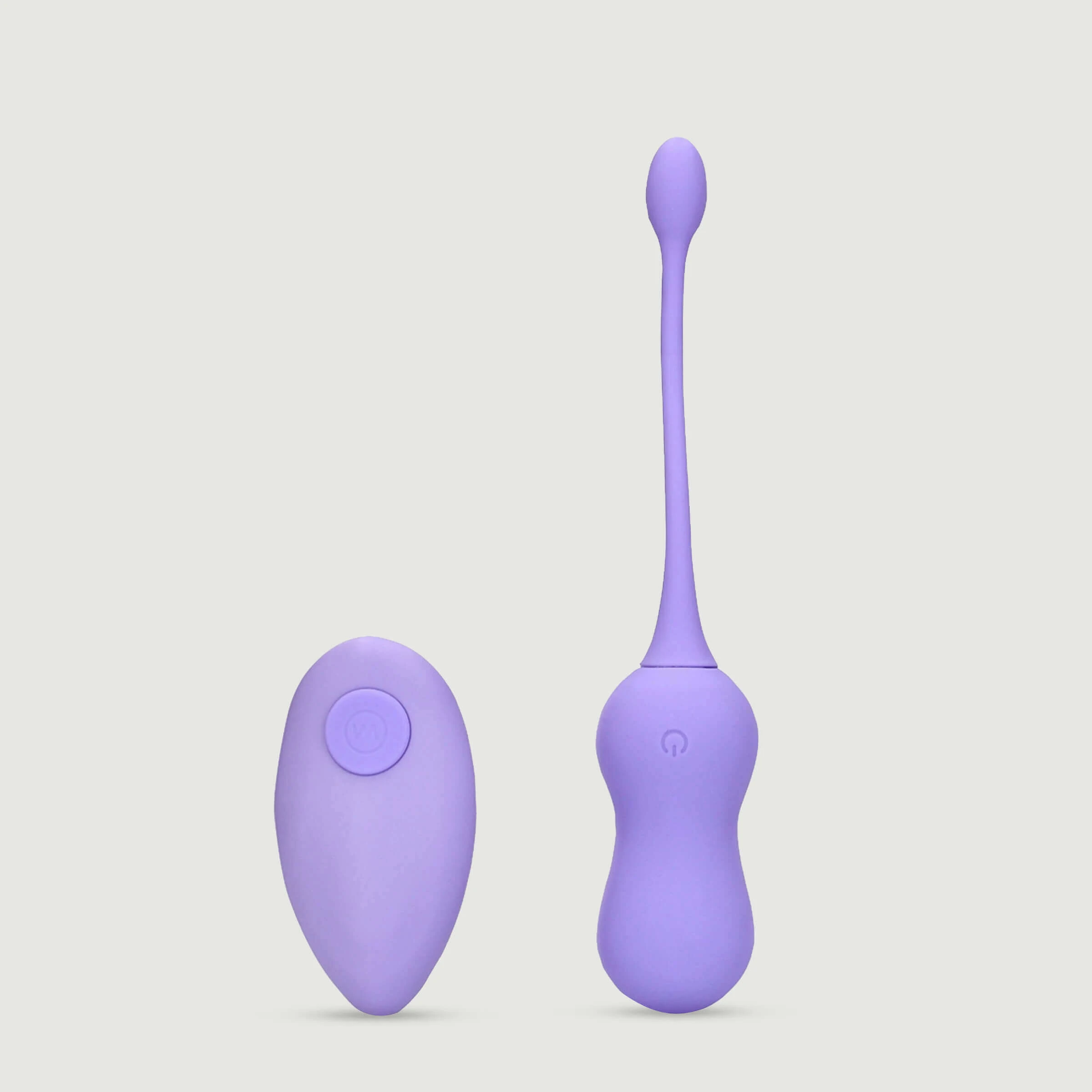 Ferngesteuerter Vibrations-Ei-Stimulator aus Silikon - Lila