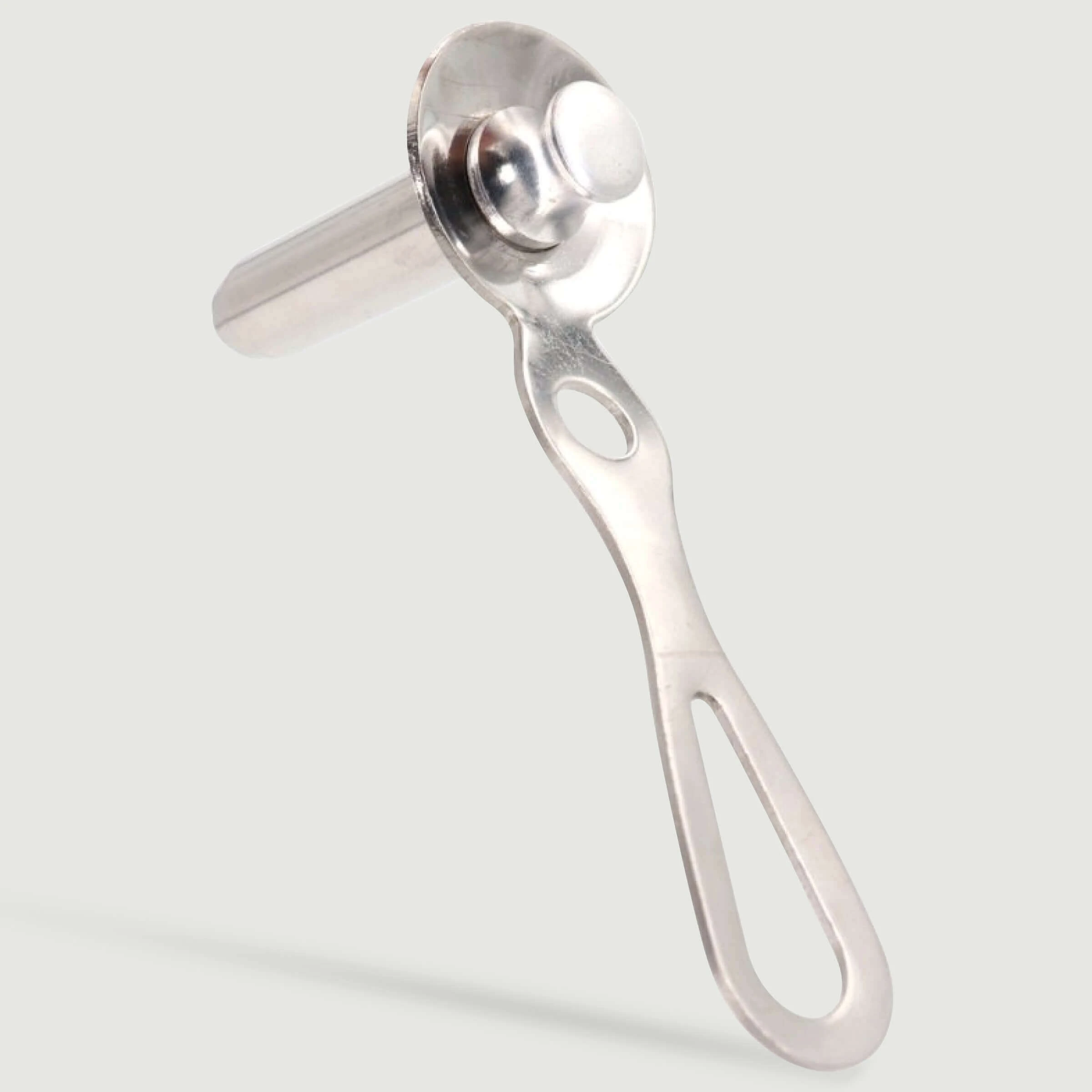 Kleines Chelsea Eaton Metall-Proktoskop 6,5 x 1,8 cm - Silber