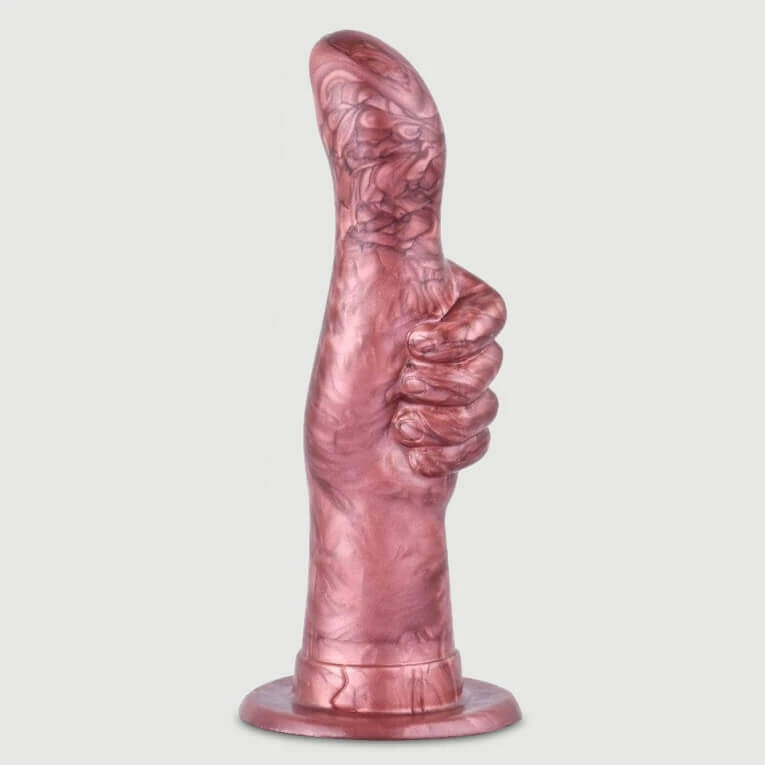 Silikon Daumennagel Fisting Plug 15 x 3,5 cm - Rosa
