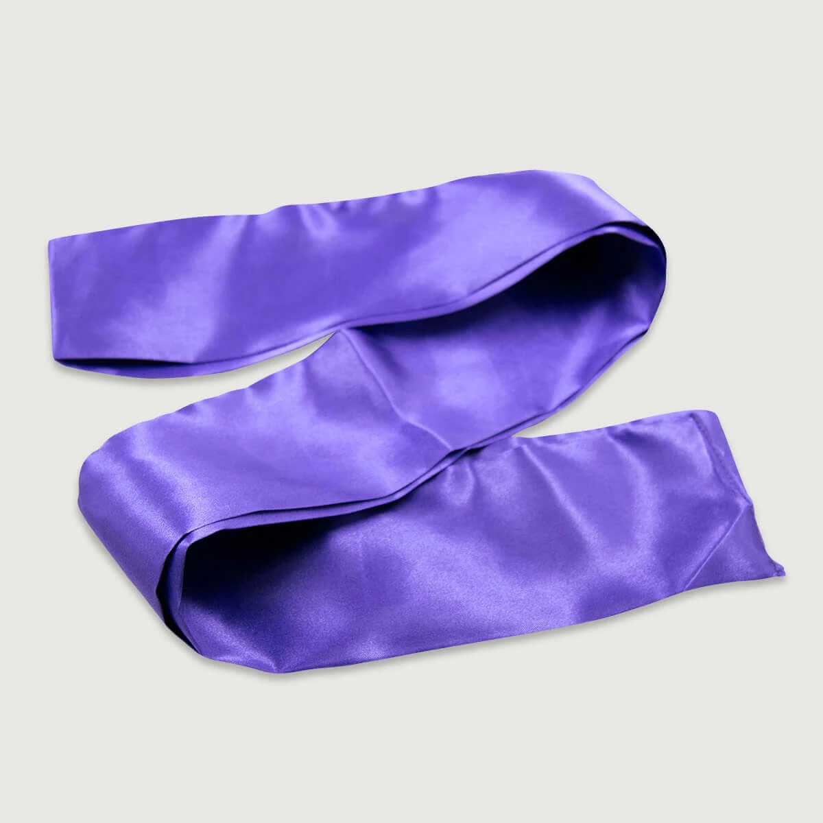 Satin Bondage Krawatte & Augenbinde - Lila