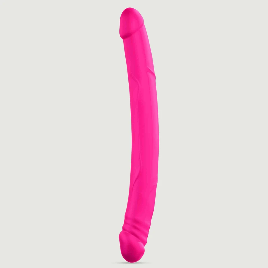 Real Sensation Consolador Realístico Doble de Silicona - Rosa