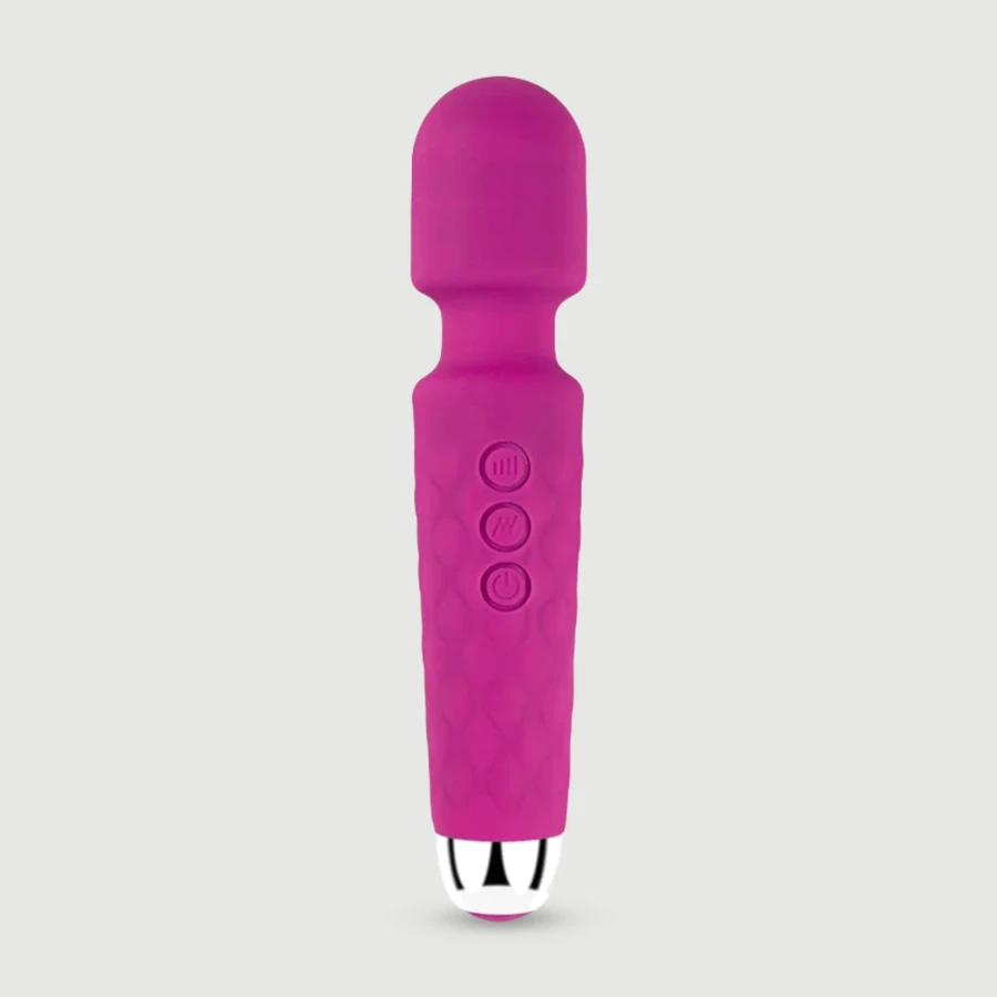 Vibrator cu baghetă de masaj Candi pentru începători - roz