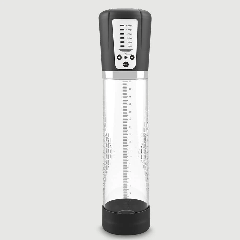 Sexopolis Männlich Anfänger LCD-Bildschirm Elektrische Enhancer Auto Penis Pumpe - Transparent