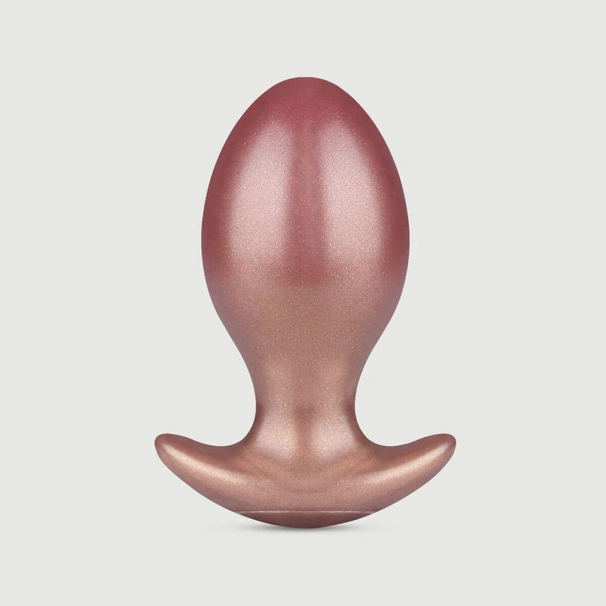 Kleiner runder Wonder Silikon Butt Plug - Bronze