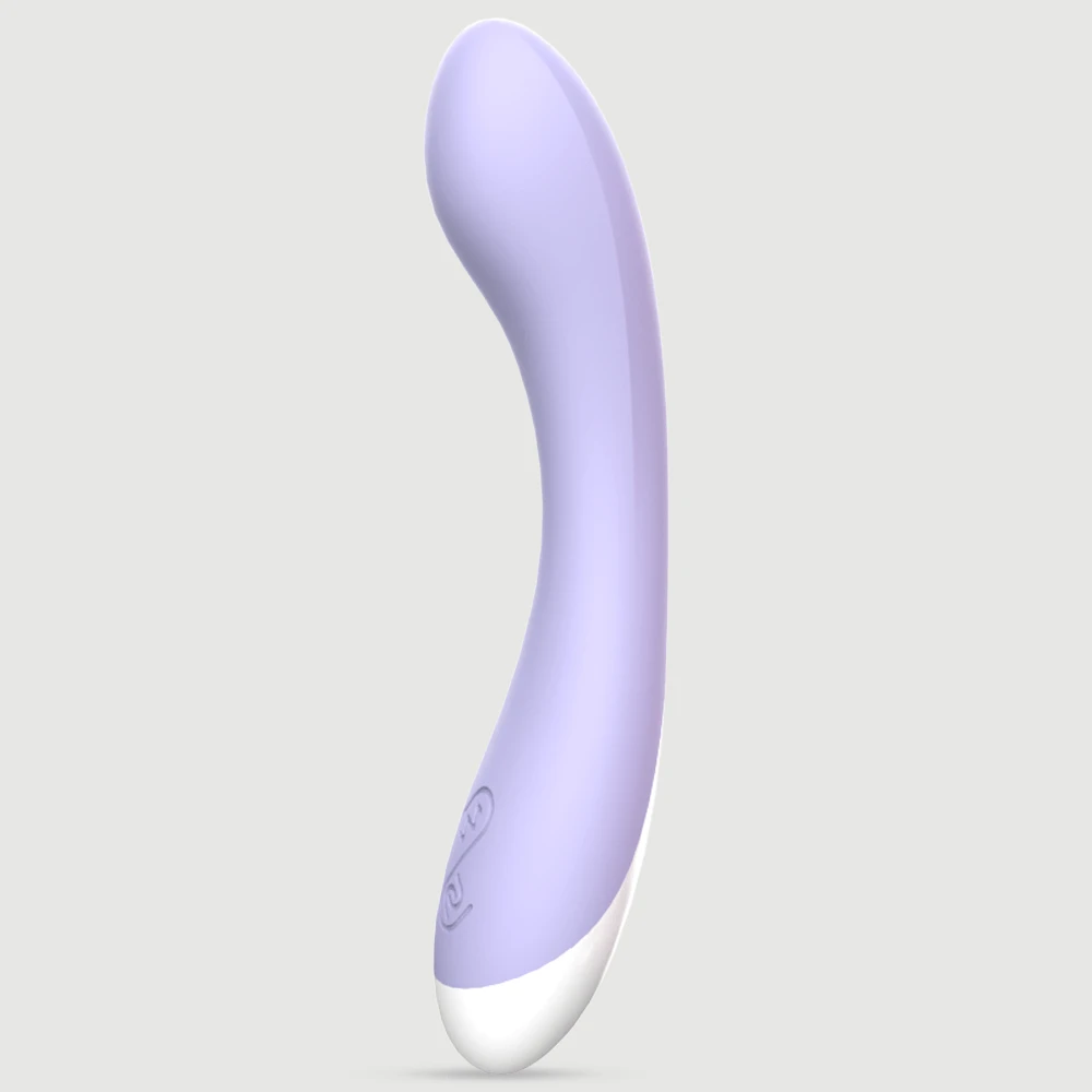 Anthea Smooth Premium Silikon G-Punkt Vibrator - Lila