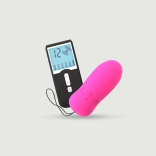 Cry Baby 2 Ferngesteuerter Silikonkugelvibrator - Pink