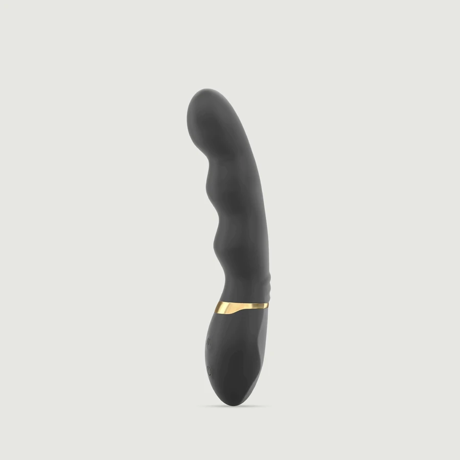 Vibratore flessibile in silicone Too Much 2.0 - Nero