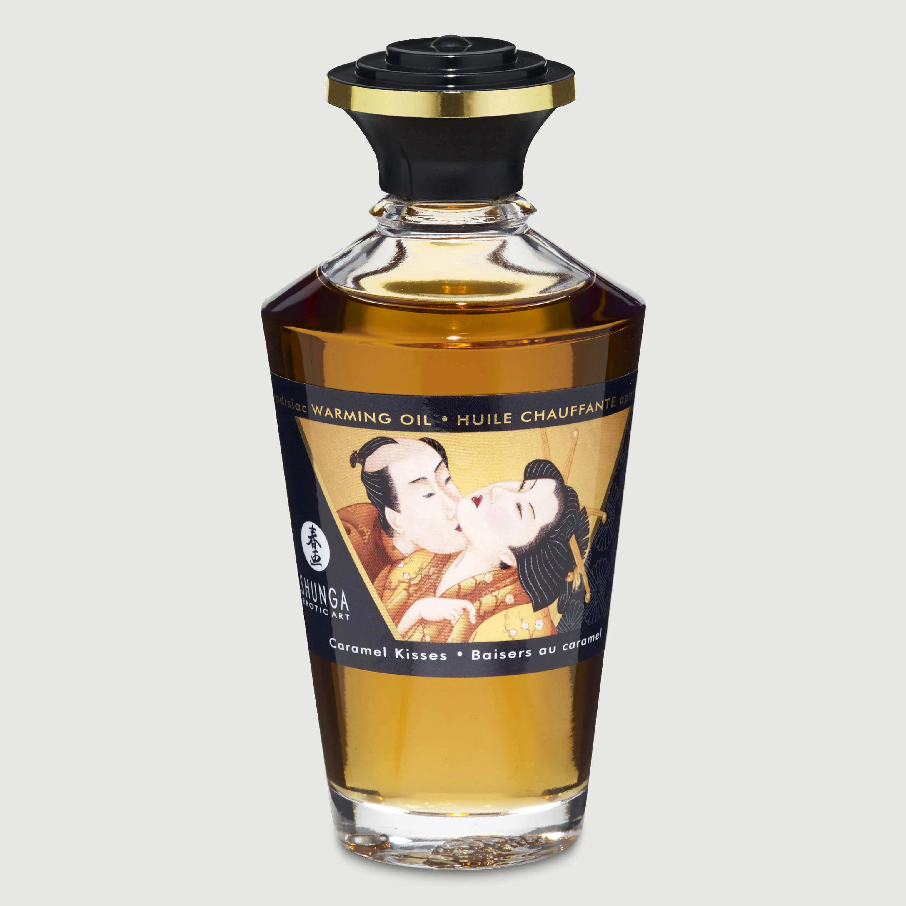 Shunga Aphrodisiac & Kissable Massageöl Karamell Küsse - 100 ml