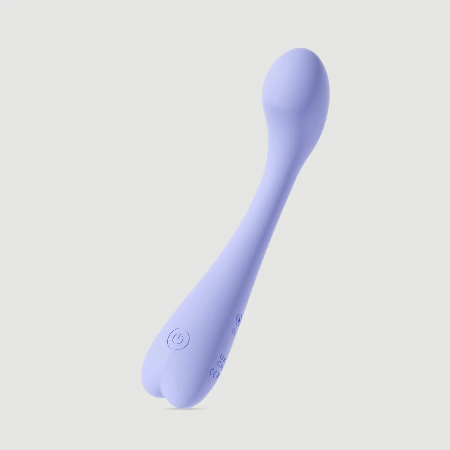 Vibrateur puissant en silicone liquide Flexy G-Spot - Violet