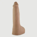 Mr Smooth Realistic Platinum Silicone Dildo mare 23 cm - maro