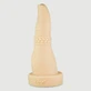 Just One Finger Large Platinum Silicone Gape Dildo 28 cm - Flesh