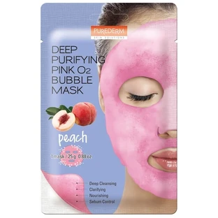 Purederm Depp Reinigende Rosa O2 Bubble Mask Maske ...