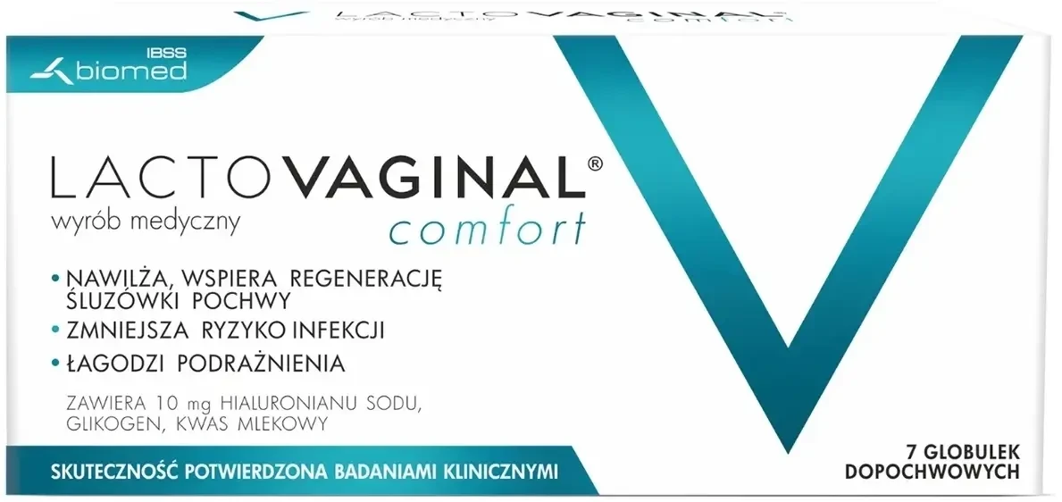 Lactovaginal Comfort, -, glob.vaginal, 7 Kügelchen