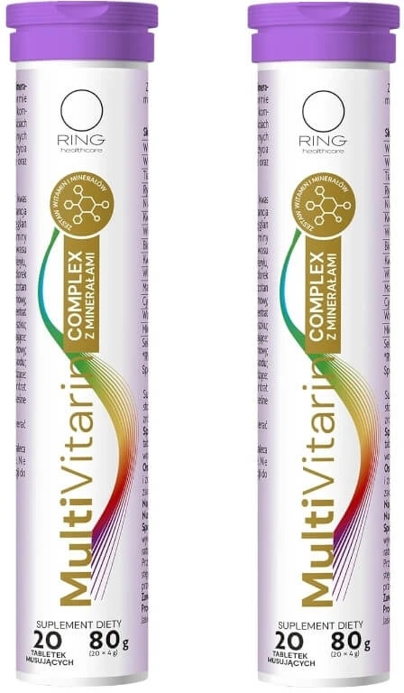 Ring MultiVitarin Complex mit Mineralien 20 Tabletten Mehrfachpackung