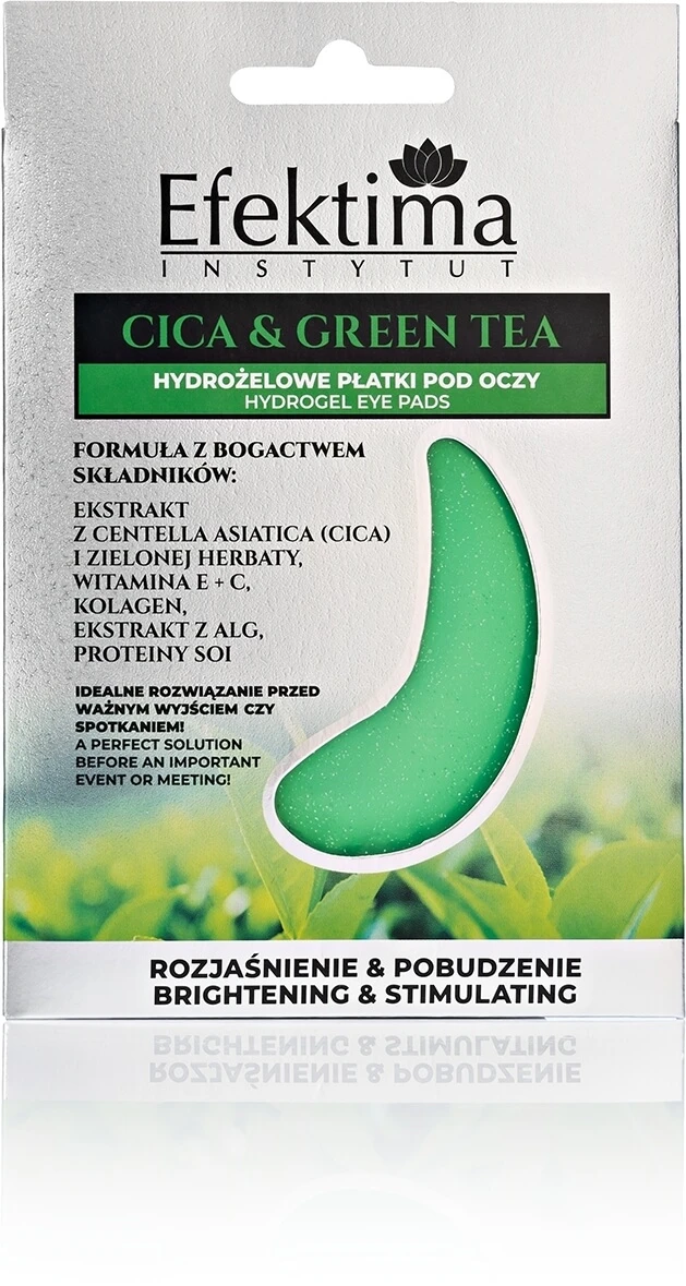 EFEKTIMA CICA UND GRÜNER TEE Hydrogel-Augenpflaster 2