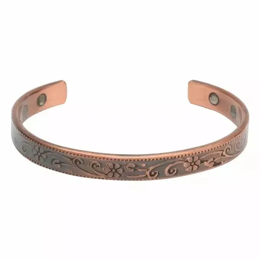 Pulsera de cobre Sattva Pulsera de cobre indio 1083, ...