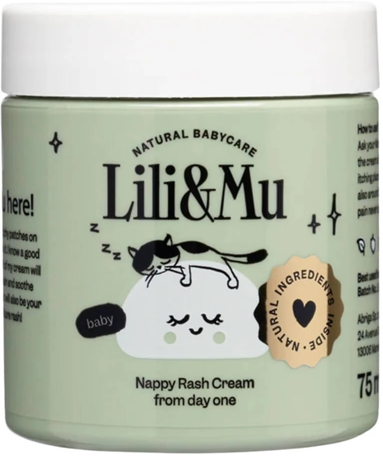 Lili&Mu Creme-Salbe für Windelausschlag, Schübe und