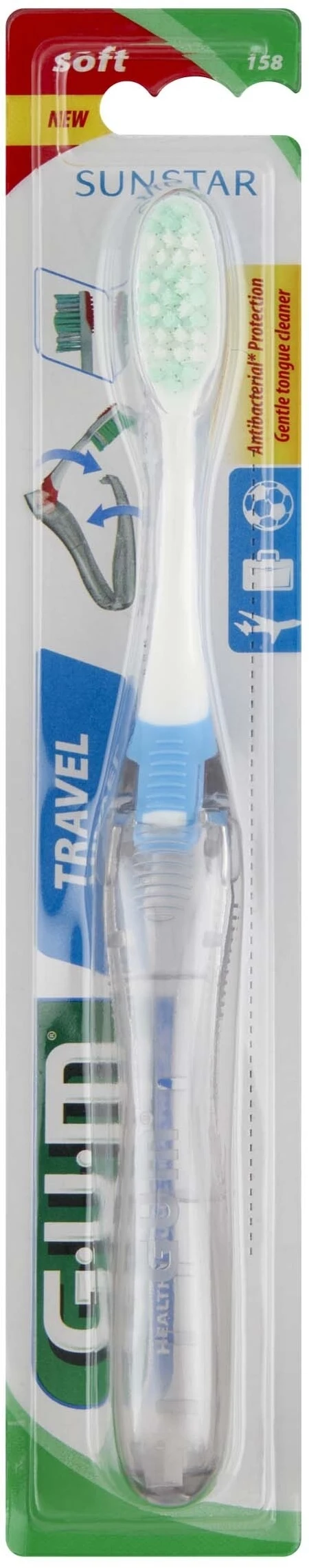 Sunstar GUM Soft 158 Reisezahnbürste