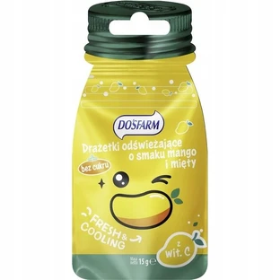 Dosfarm Erfrischende Dragees mit Mango- und Minzgeschmack mit ...