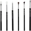 Jessup Black/Silver Mix perie de păr Set de 6 perii