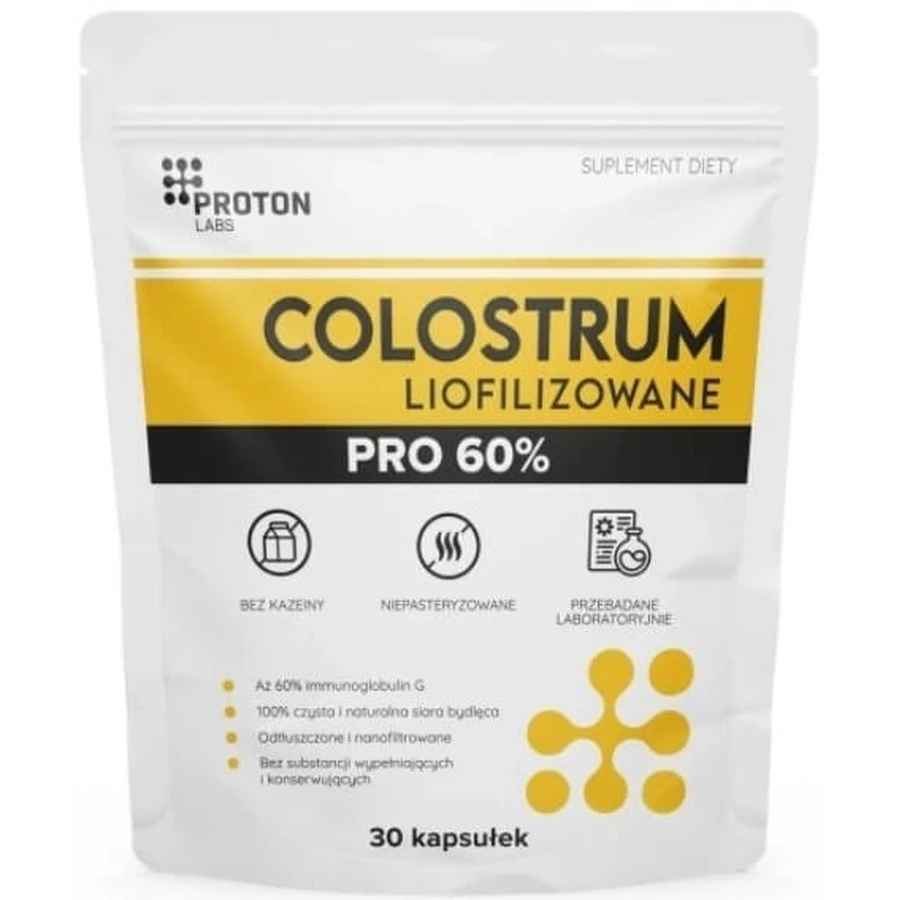 Proton Labs Colostro liofilizzato PRO 60% 30 capsule