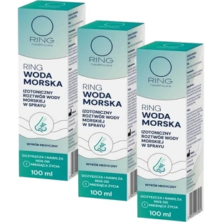Anillo Isotónico Agua de Mar 100 ml Multi-Pack × 3