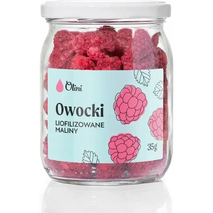 OLINI Fruits de framboise lyophilisés 35 g