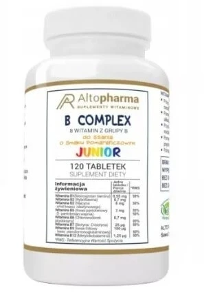 Altopharma Vitamin B-Komplex Junior 120 Lutschtabletten
