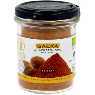Cinci transformări Nucșoară măcinată BIO 70 g
