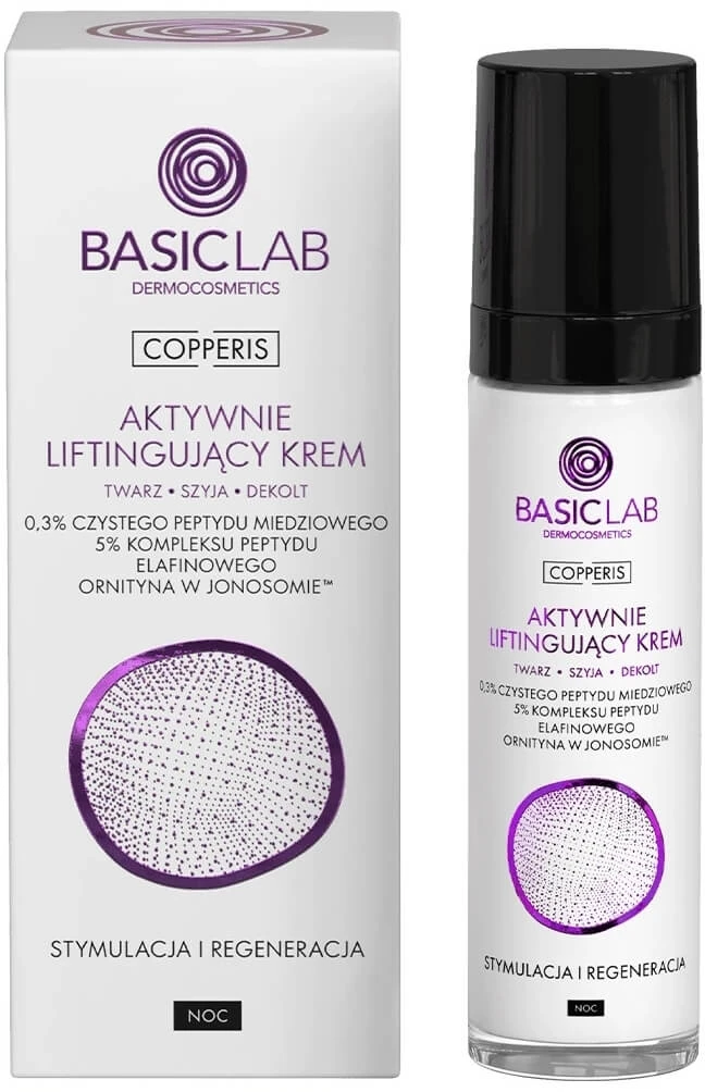 BasicLab Copperis Active Lifting-Nachtcreme für