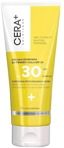 CERA PLUS Solutions, eine schützende Emulsion für Gesicht und Körper SPF