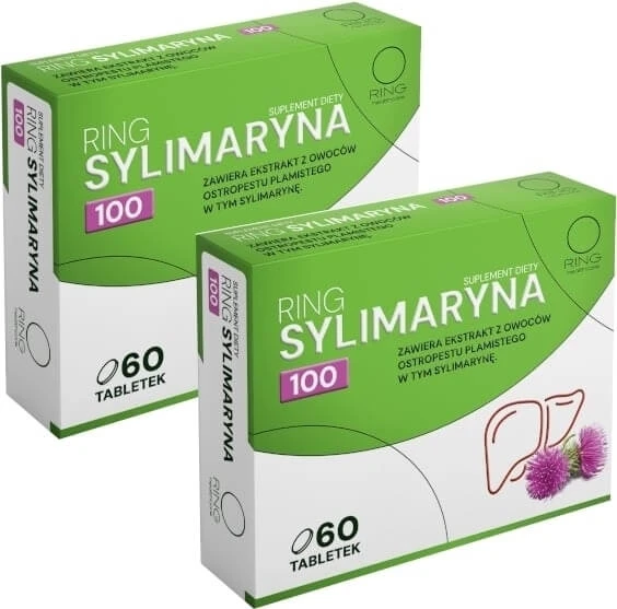 Ring Silymarin 100 60 Tabletten Mehrfachpackung x 2