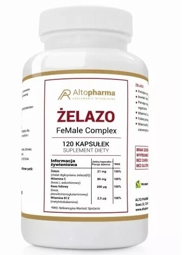 Altopharma Eisenchelat-Komplex 120 Kapseln