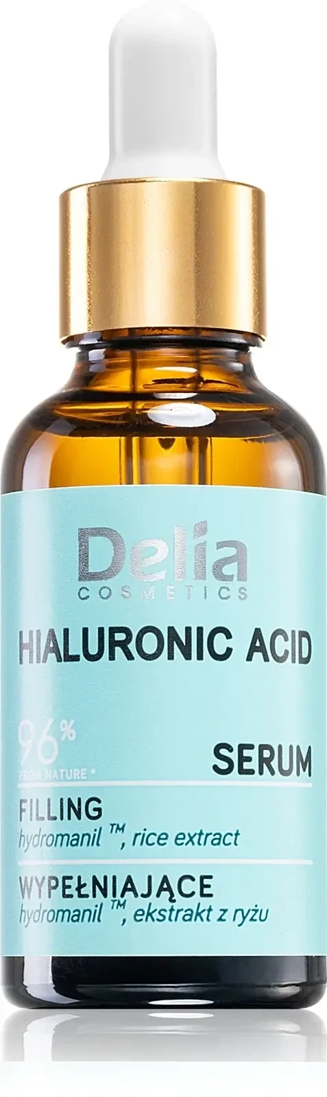 DELIA Hyaluronic Acid Filling Serum für Gesicht, Hals und