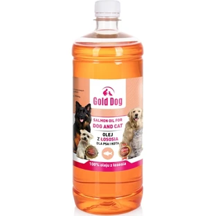 Gold dog, olej z łososia 1l