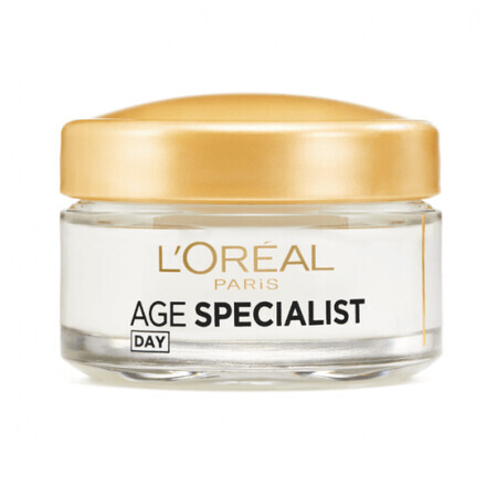 Crema antirid de zi cu efect de lifting Age Specialist 45+, 50 ml, Loreal