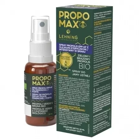 Propomax Propolis Epp-Af Spray intensiv im Geschmack mit