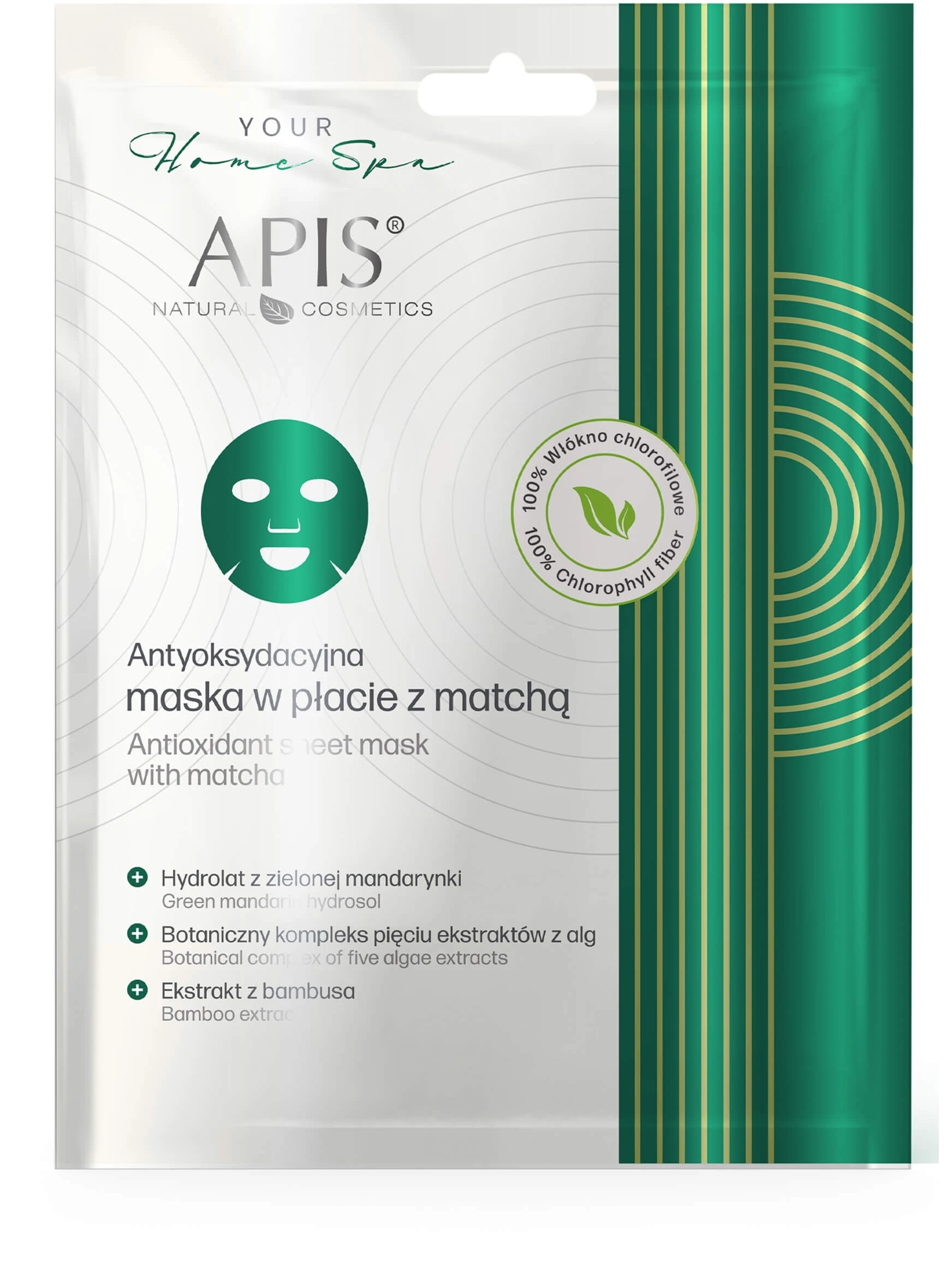 Apis Naturkosmetik Antioxidative Blattmaske mit