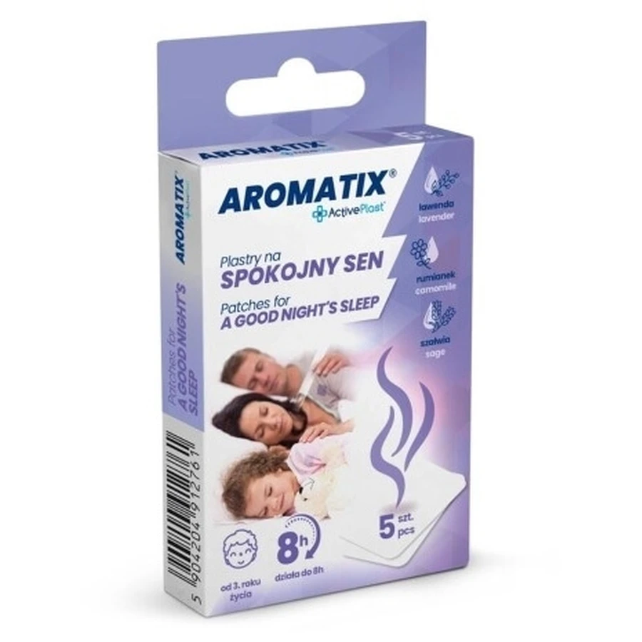 ActivePlast Aromatix Peaceful Sleep Patches 3 m+ 5 stuks
