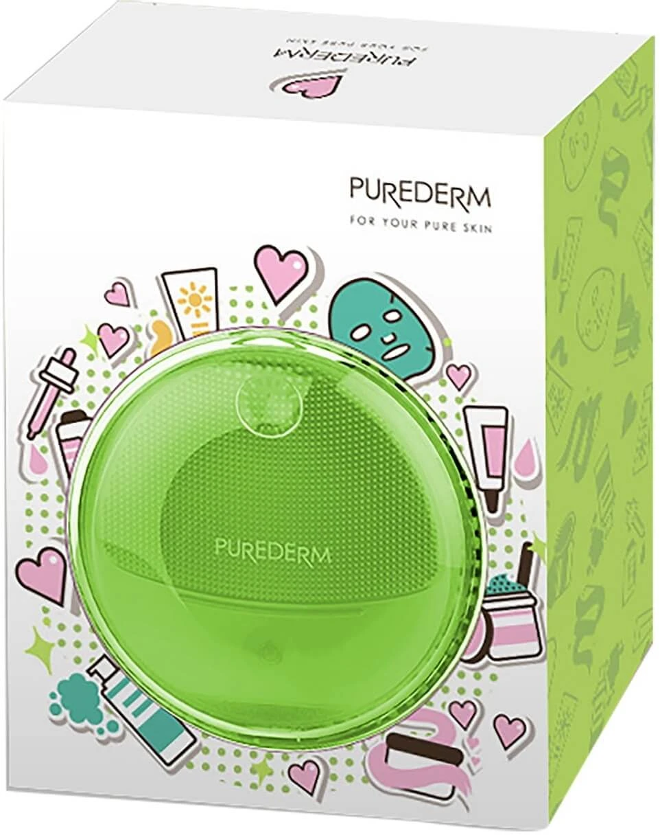 Purederm Silikon-Reise-Schallbürste für