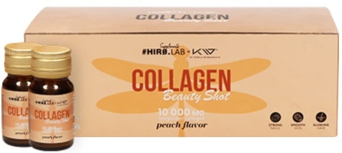 HIRO.LAB Collagen Beauty Shot Pfirsich 10x30 ml