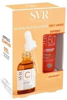 SVR Set Ampulle [C] Anti-OX Serum + Blur SUN Secure SPF
