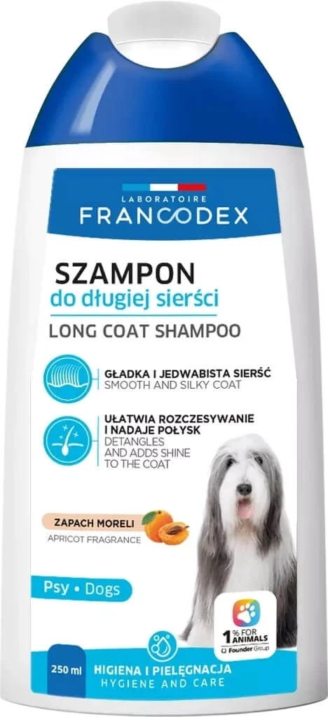 FRANCODEX DE Hundeshampoo für langes Haar ohne