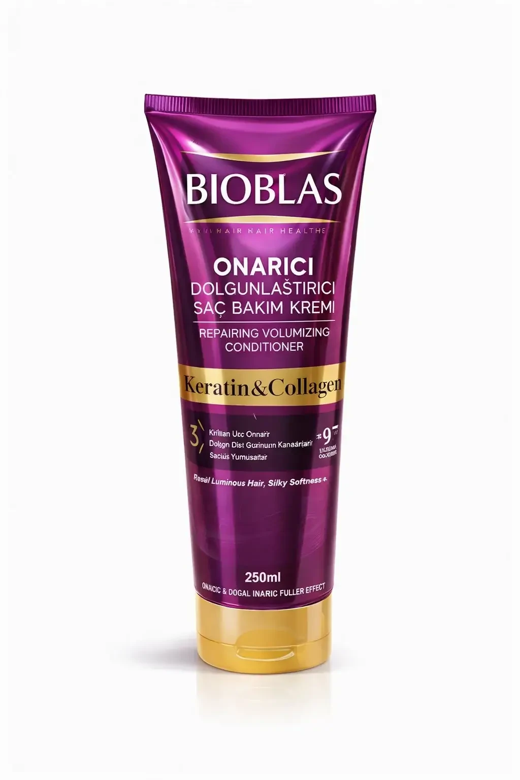 Bioblas – Collagen-Keratin-Conditioner für feines und geschädigtes Haar 250 ml