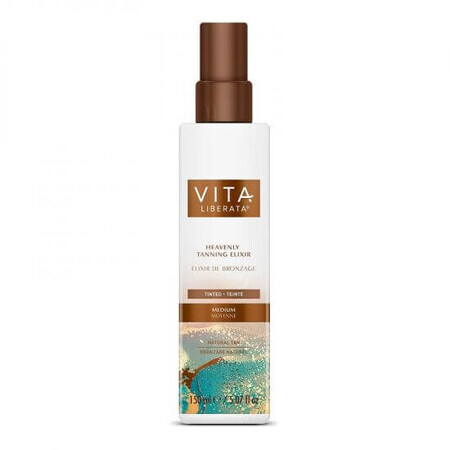 Lotiune autobronzanta Heavenly Elixir, nuanta medium, 150 ml, Vita Liberata