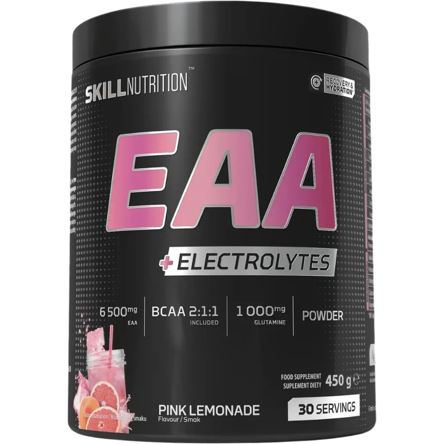 Skill Nutrition EAA + Eleketrolytes aromat cu roz ...