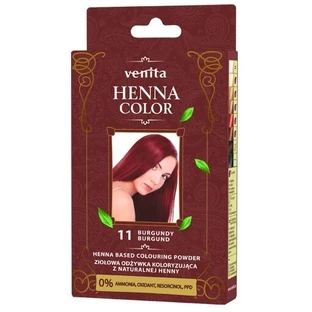 VENITA HENNA COLOR Balsam colorant pe bază de plante 11 Burgundy ...